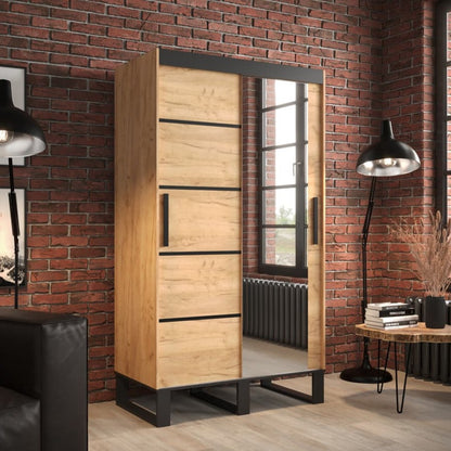 Loft V2 Sliding Door Wardrobe 120cm