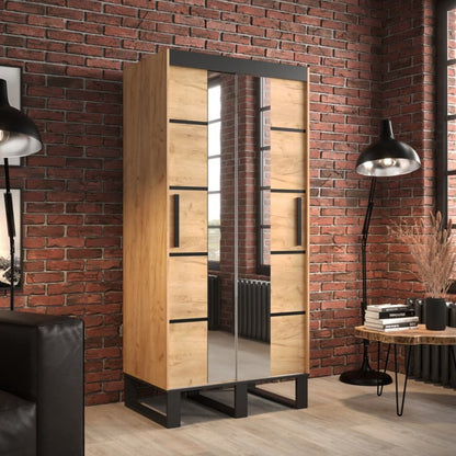 Loft V4 Sliding Door Wardrobe 100cm