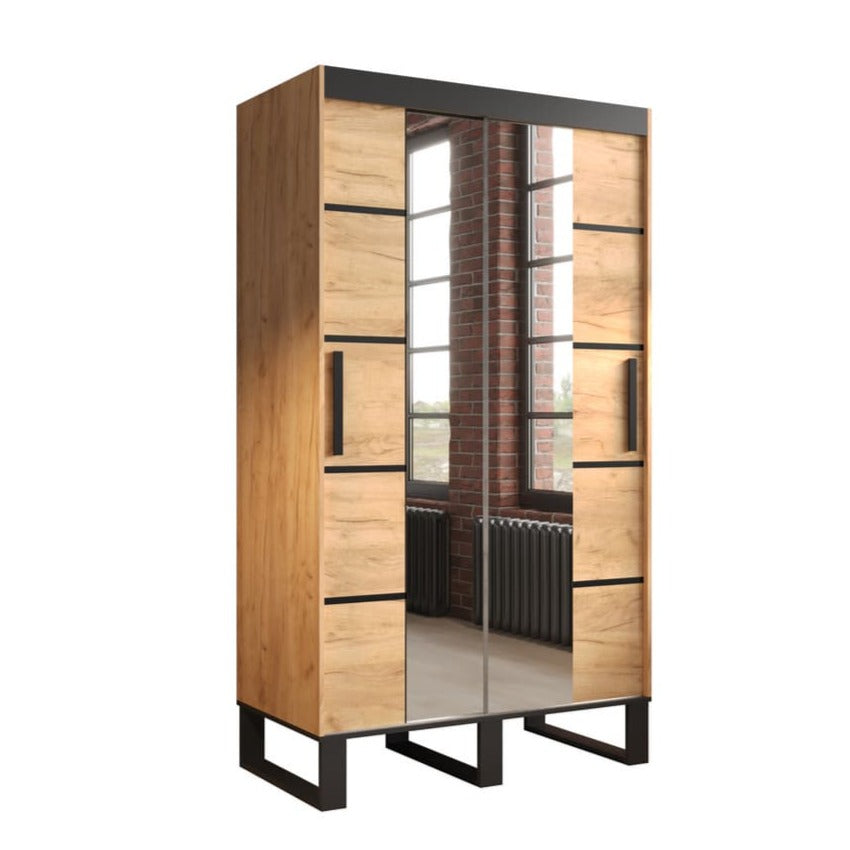 Loft V4 Sliding Door Wardrobe 120cm