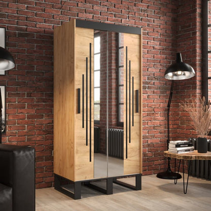 Loft Y1 Sliding Door Wardrobe 100cm