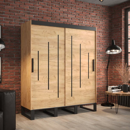 Loft Y Sliding Door Wardrobe 180cm