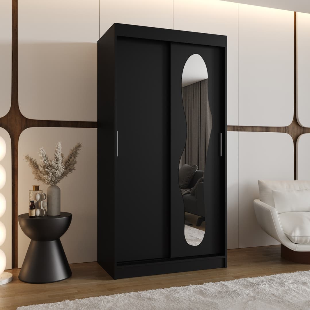 Ultra Sliding Door Wardrobe 100cm