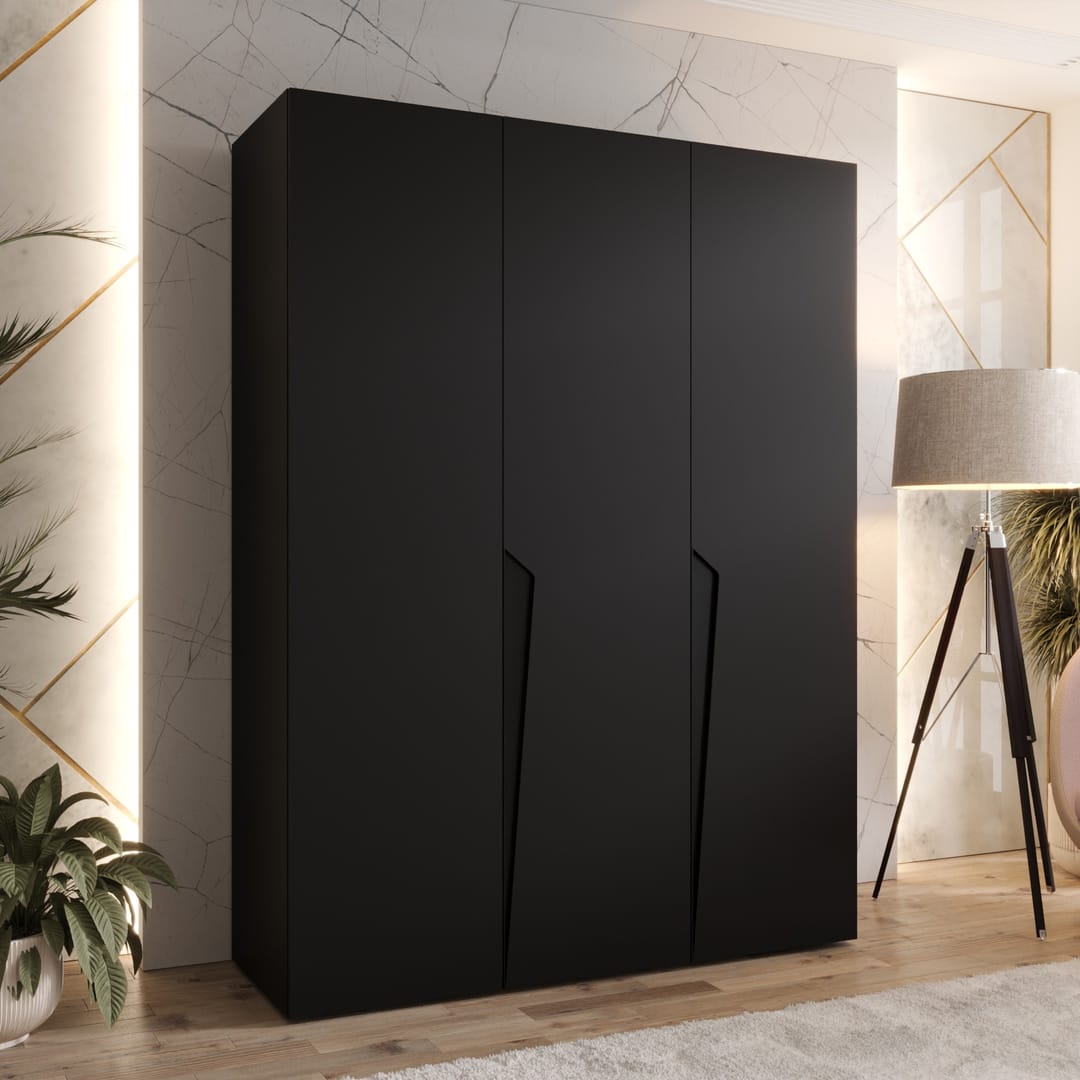 Piano I Hinged Door Wardrobe 150cm