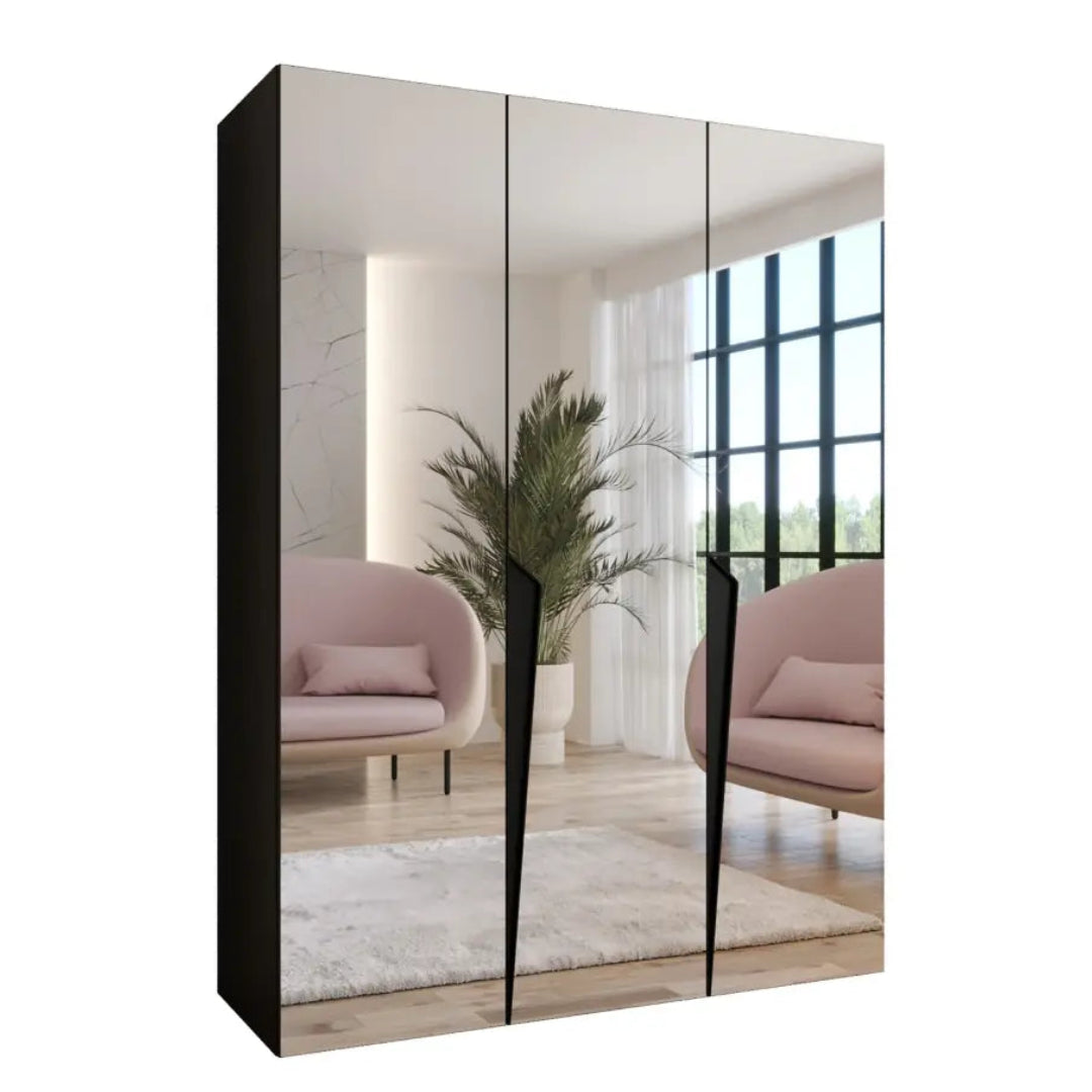 Piano III Hinged Door Wardrobe 150cm