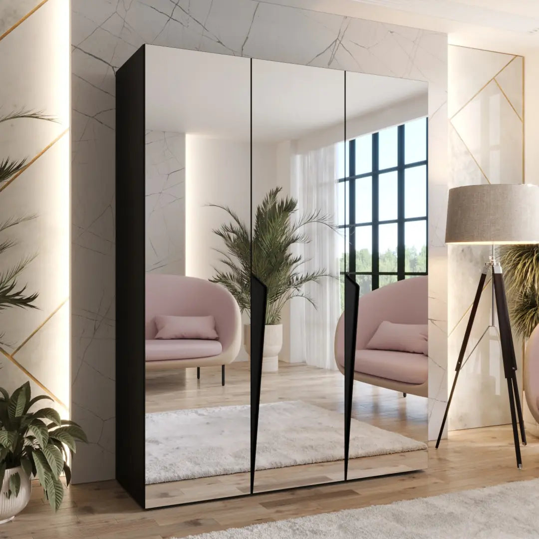 Piano III Hinged Door Wardrobe 150cm