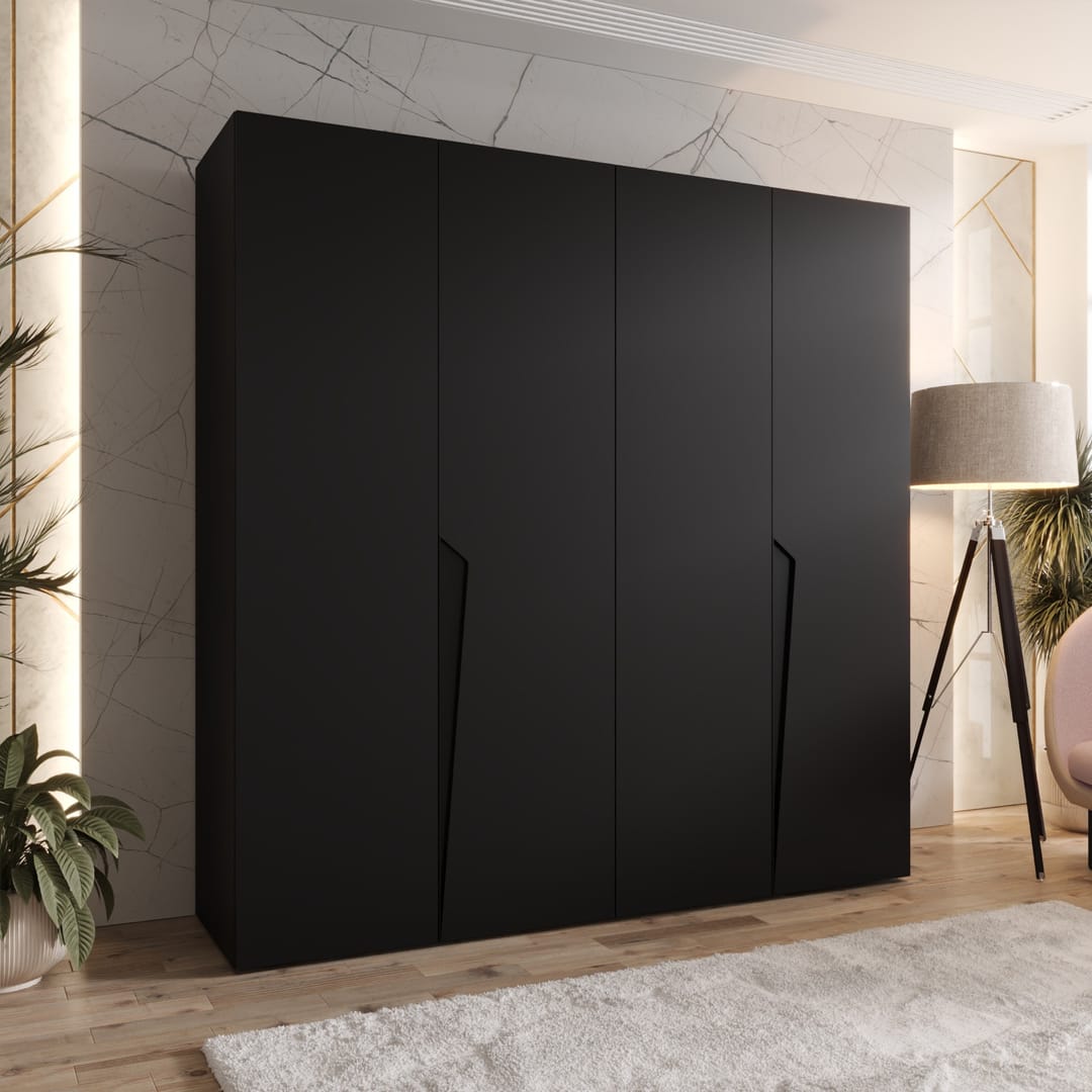 Piano I Hinged Door Wardrobe 200cm