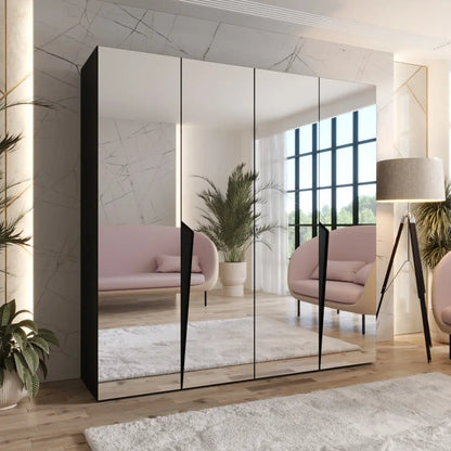 Piano III Hinged Door Wardrobe 200cm
