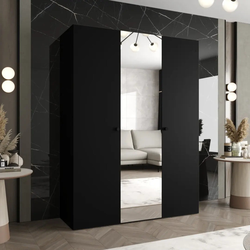 Parma II Hinged Door Wardrobe 150cm