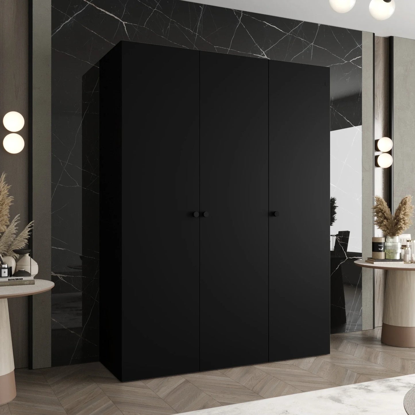 Parma I Hinged Door Wardrobe 150cm