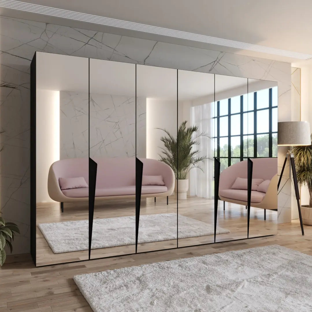 Piano III Hinged Door Wardrobe 300cm