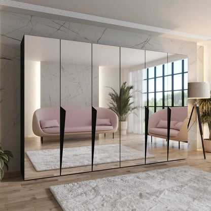 Piano III Hinged Door Wardrobe 300cm