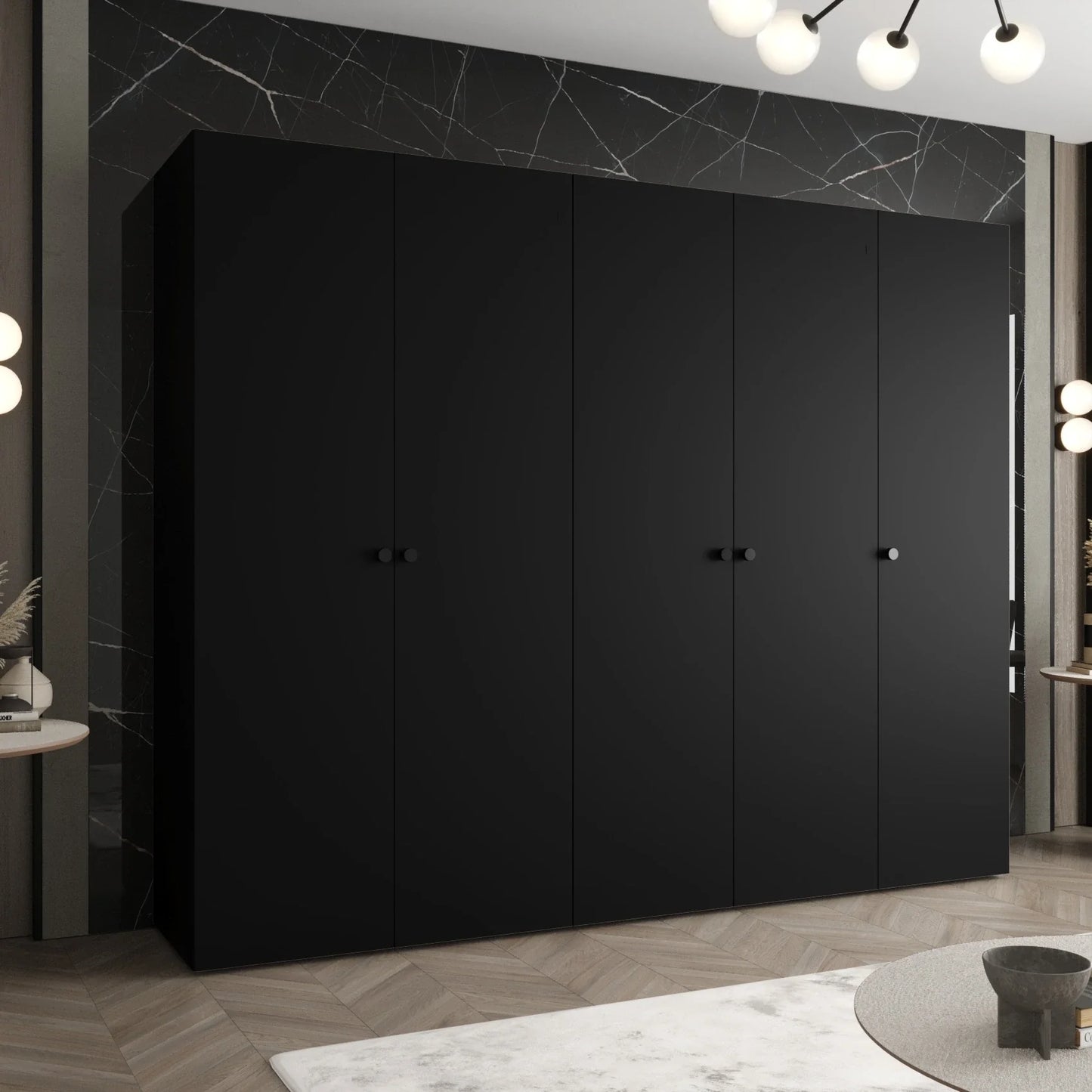 Parma I Hinged Door Wardrobe 250cm