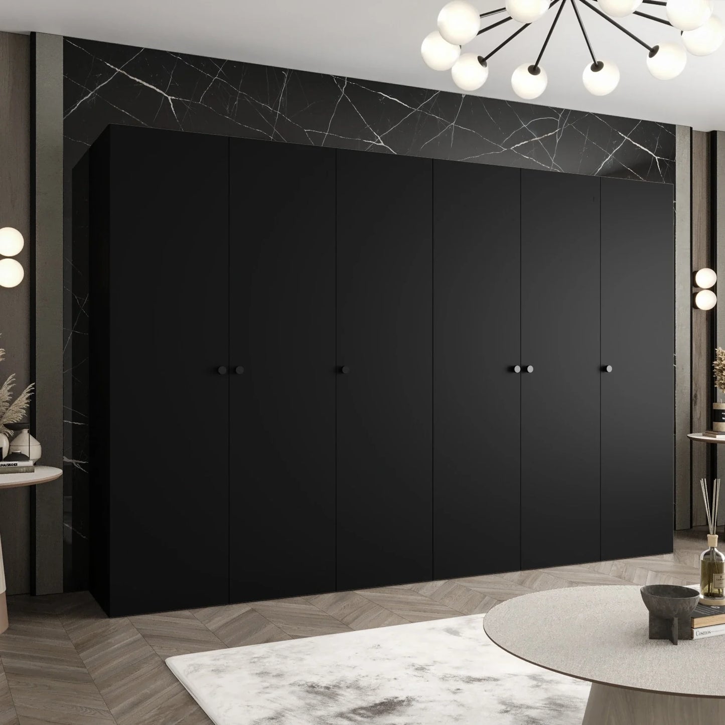 Parma I Hinged Door Wardrobe 300cm