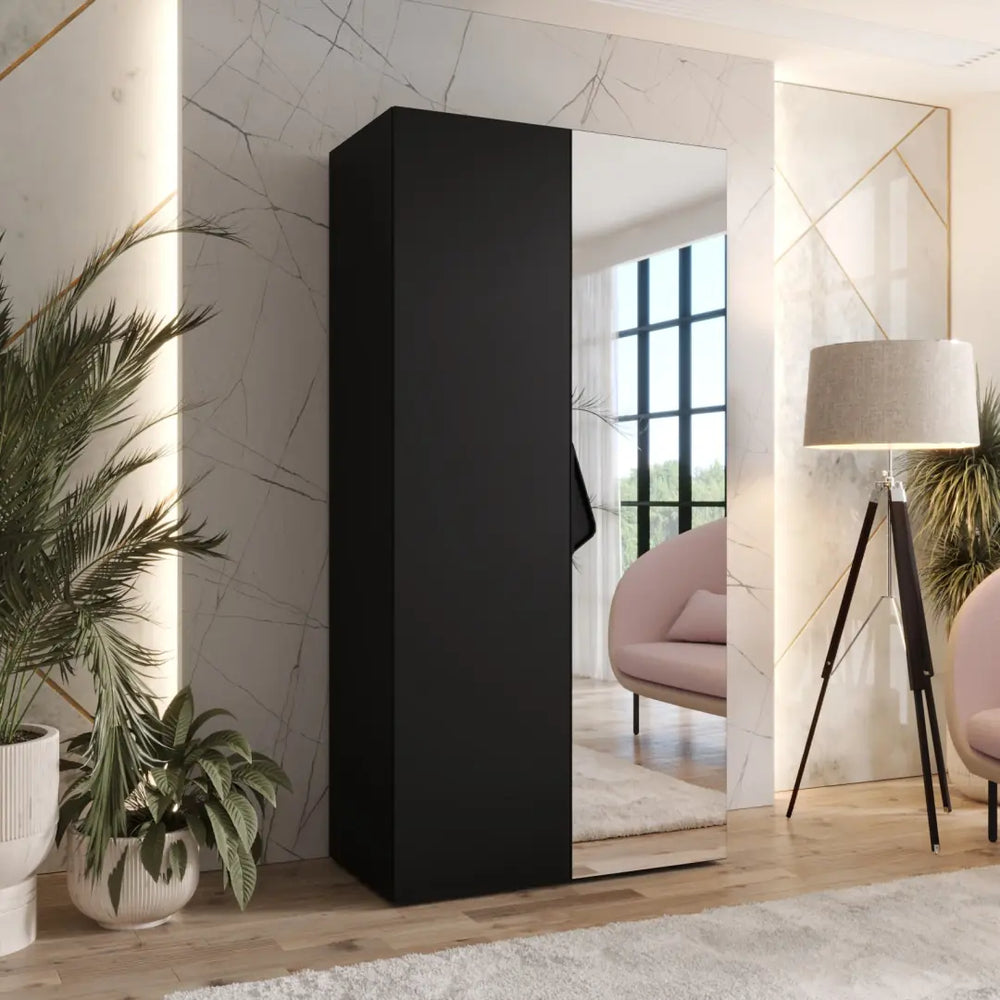 Sandi II Hinged Door Wardrobe 100cm