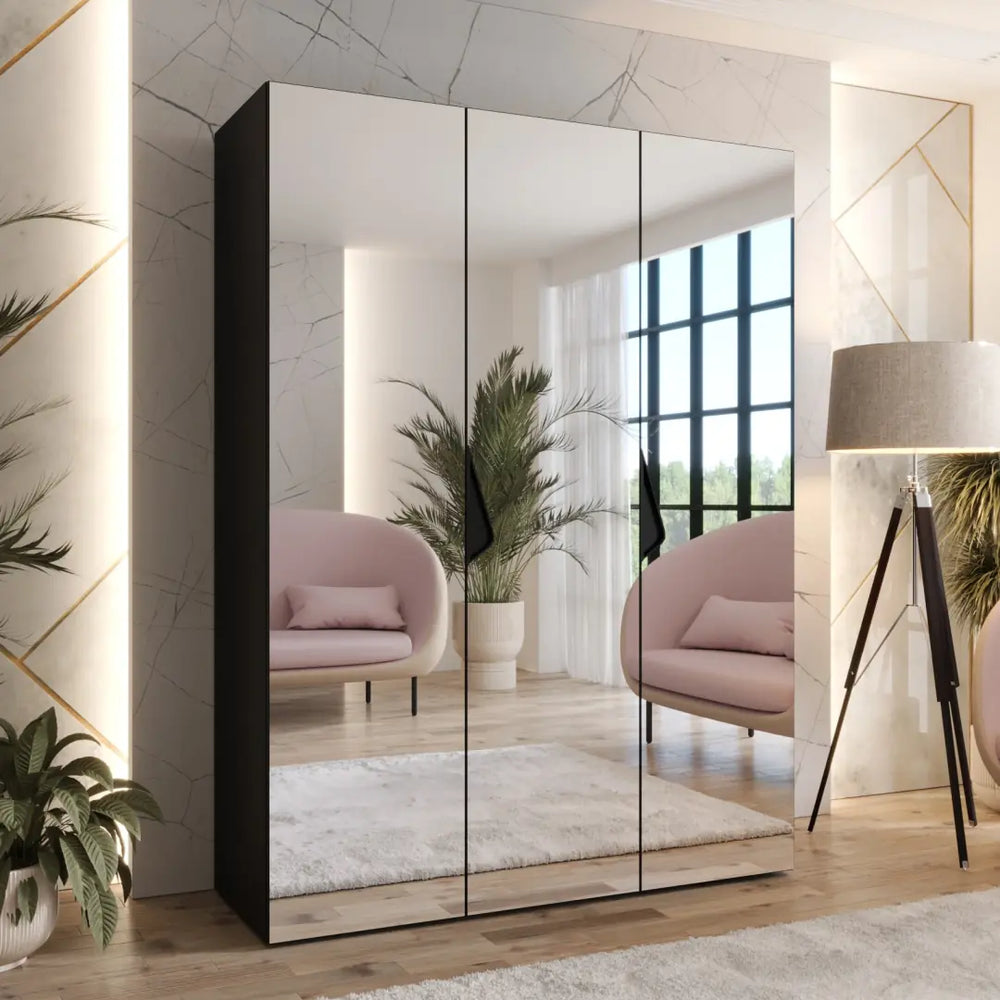Sandi III Hinged Door Wardrobe 150cm