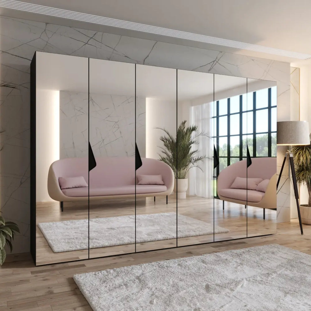 Sandi III Hinged Door Wardrobe 300cm