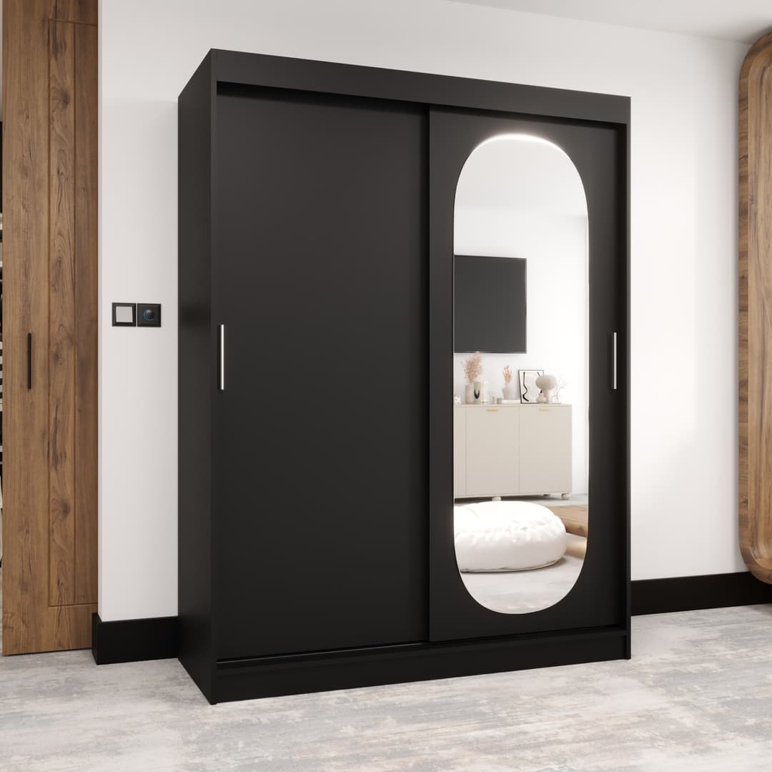 Royal Sliding Door Wardrobe 150cm