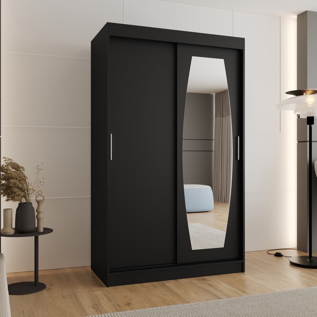 Rossa Sliding Door Wardrobe 120cm