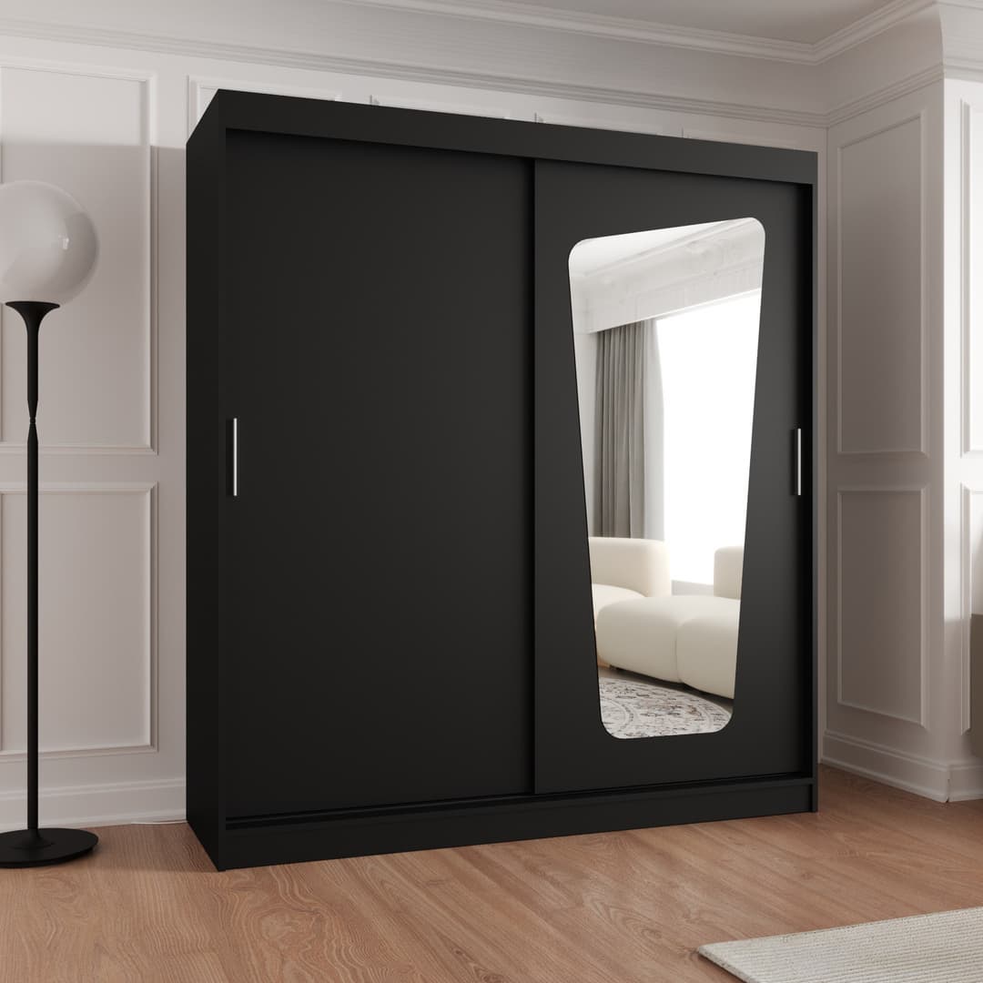 Moka Sliding Door Wardrobe 180cm