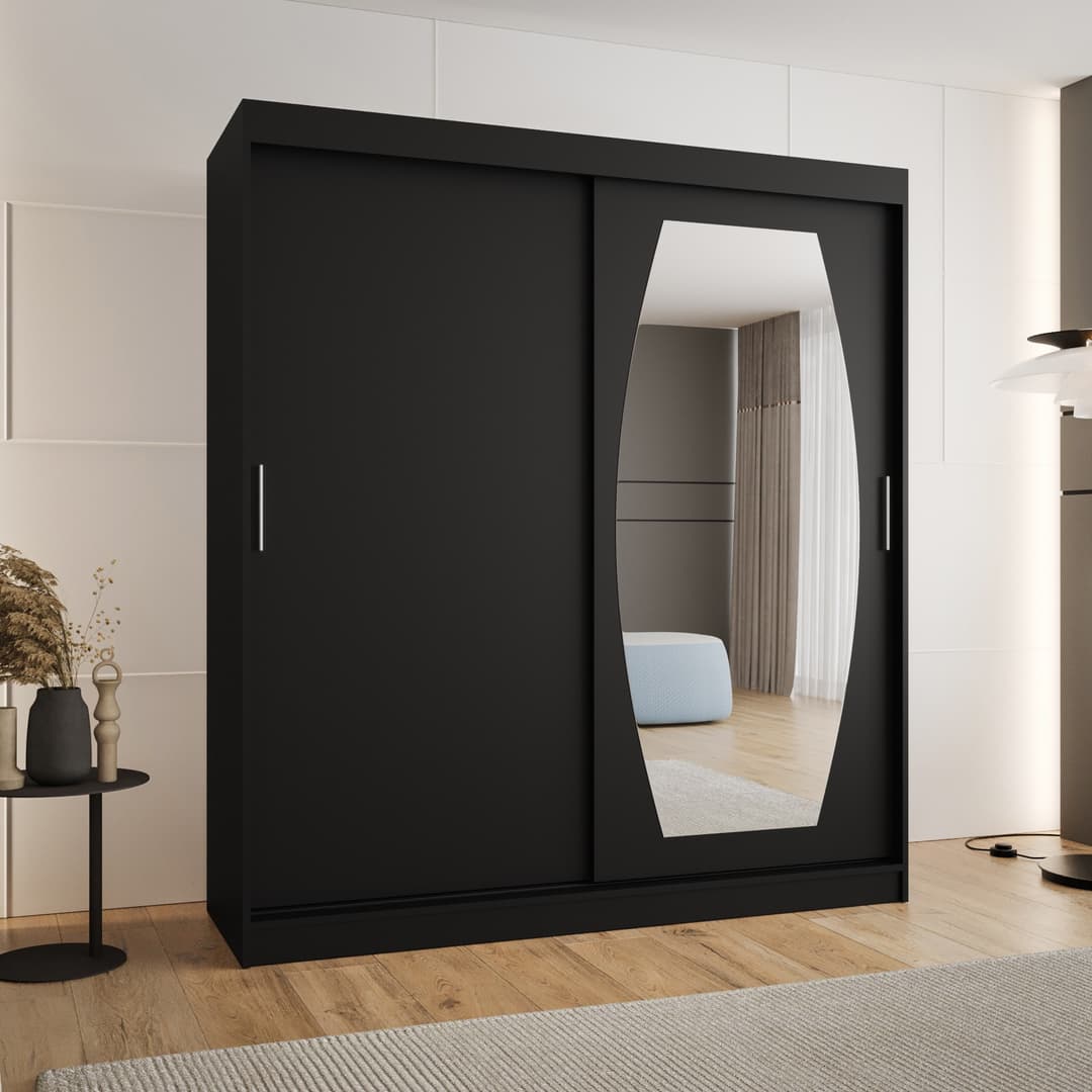 Rossa Sliding Door Wardrobe 180cm