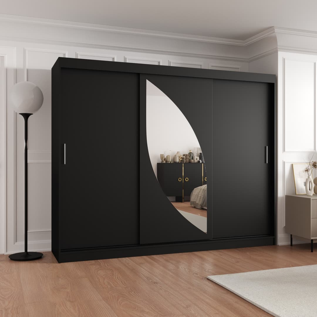 Milo Sliding Door Wardrobe 250cm