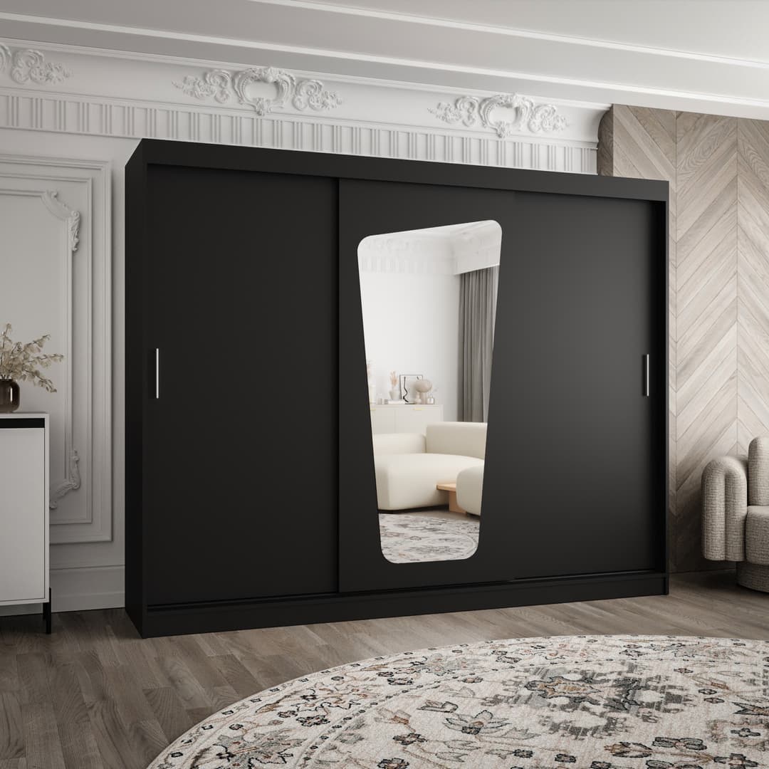 Moka Sliding Door Wardrobe 250cm