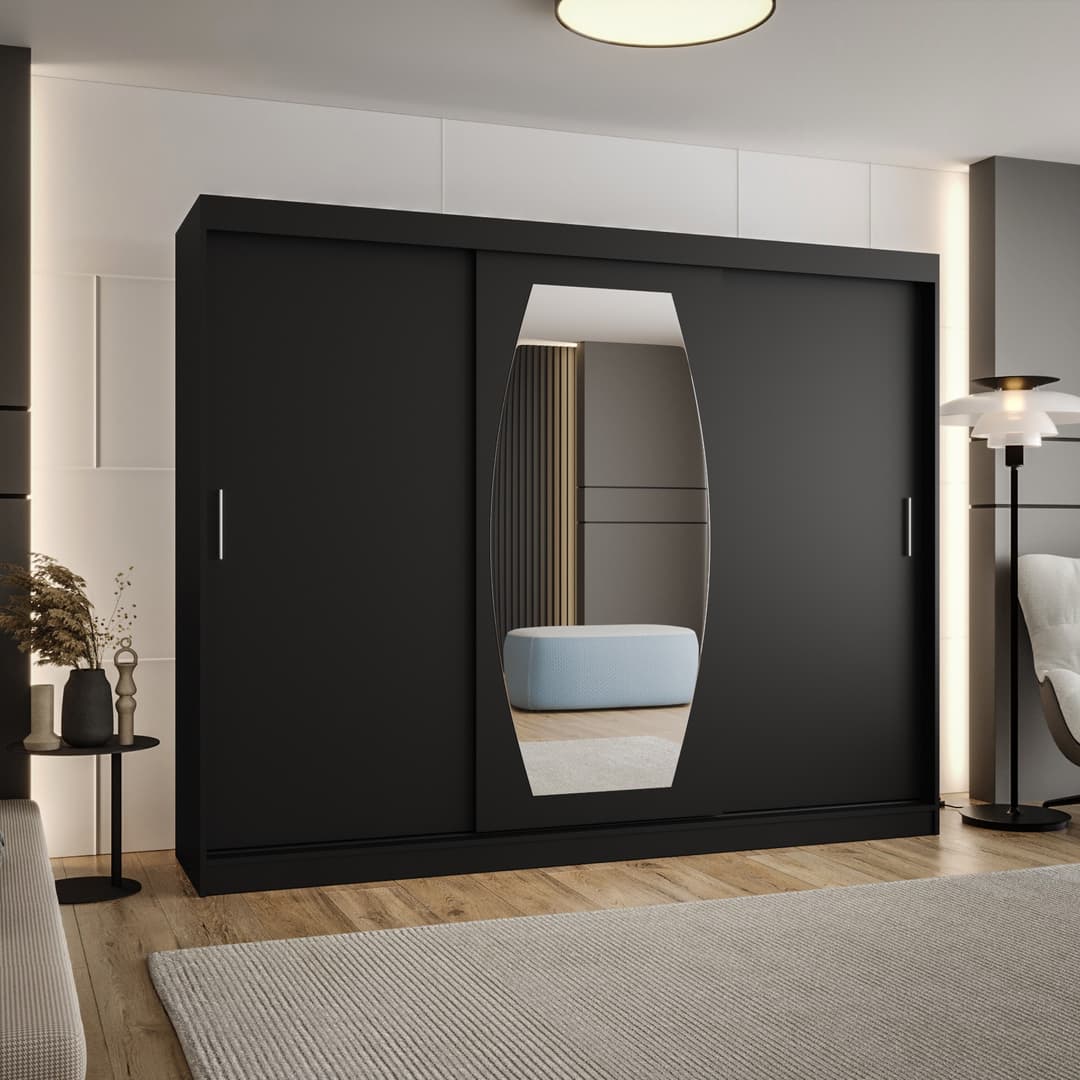 Rossa Sliding Door Wardrobe 250cm