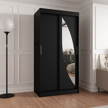 Milo Sliding Door Wardrobe 100cm