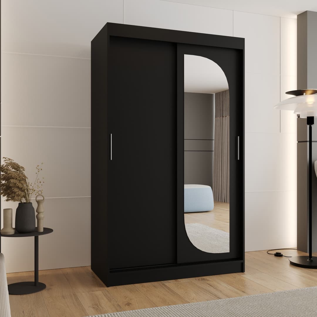 Lucy Sliding Door Wardrobe 120cm