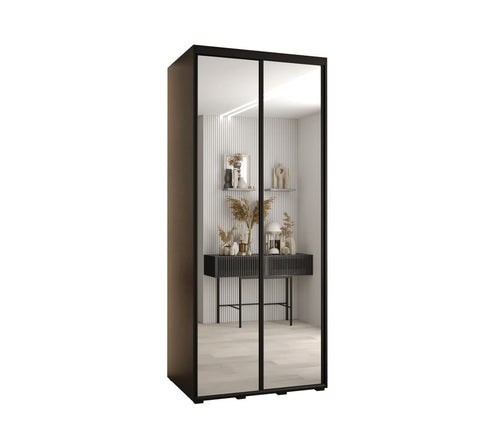 Cannes II Sliding Door Wardrobe 100cm
