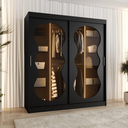 Bahrain III Sliding Door Wardrobe 180cm