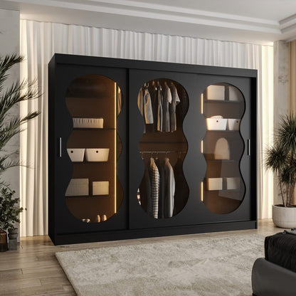 Bahrain III Sliding Door Wardrobe 250cm