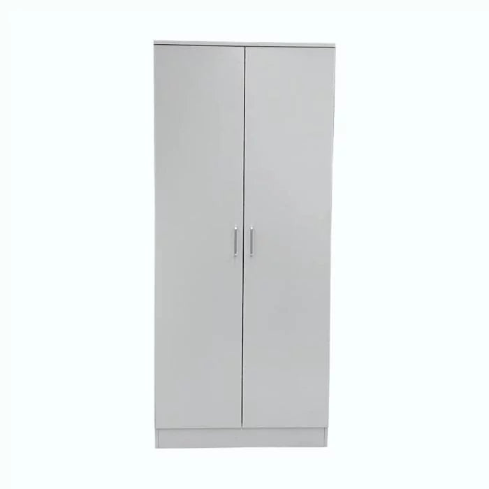 Wardrobe SLEEK 2 Door Wardrobe White 80cm