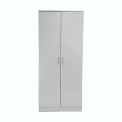 Wardrobe SLEEK 2 Door Wardrobe White 80cm