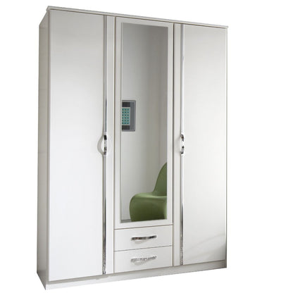 DAYTON 3 Door Wardrobe White 135cm