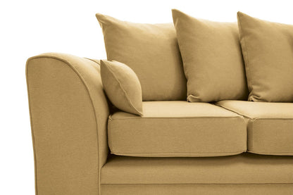 Dorota II Fabric Corner Sofa - Dark Grey