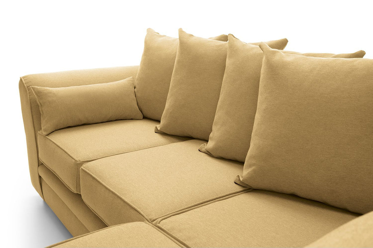 Dorota II Fabric Corner Sofa - Dark Grey