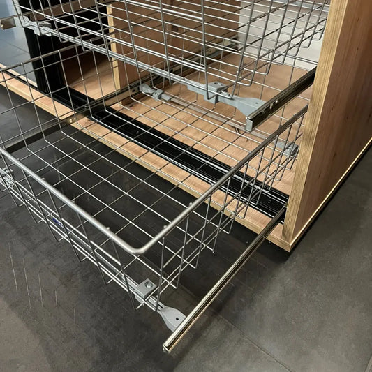 Additional Metal Basket For Sapporo Wardrobe [Set Of Two]