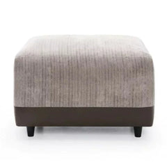 Linacre Footstool - Brown and Beige