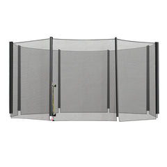 HOMCOM 13ft Trampoline Net Replacement Safety Net Enclosure Net Spare w/ 8 Poles
