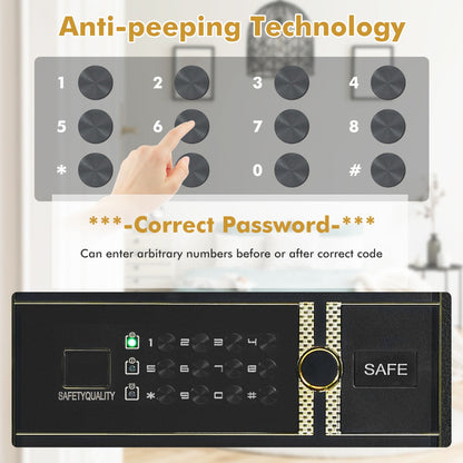 Electronic Digital Security Safe Box with Digital Keypad for Home