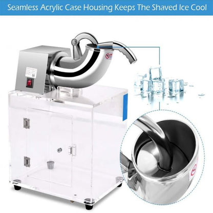 Electric Snow Cone Maker with Dual Blades
