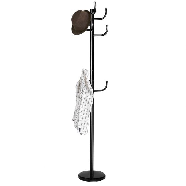 Entryway Set with Console Table Folding Suitcase Stand and Modern Coat Stand Hanger