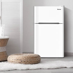 90L Freestanding Undercounter Refrigerator with 2 Reversible Door-White