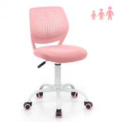 Ergonomic Children Study Chair with Adjustable Height-Pink