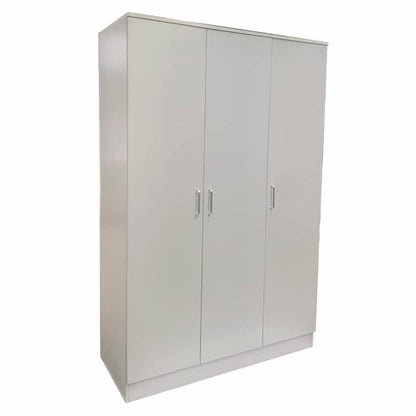 Wardrobe SLEEK 3 Door Wardrobe white 120cm