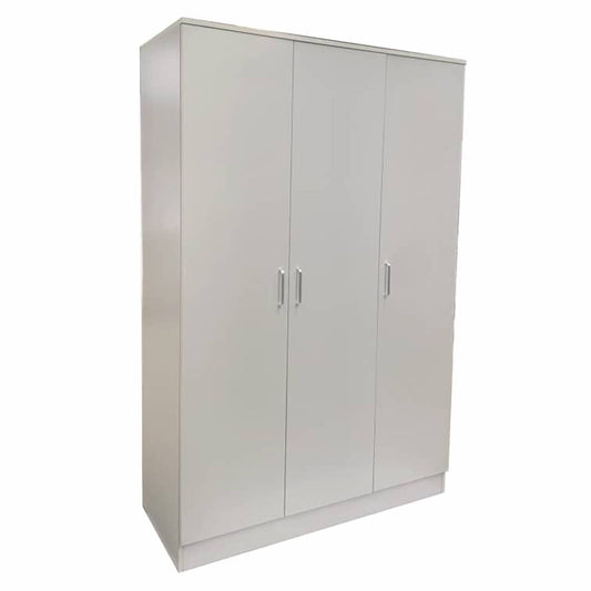 Wardrobe SLEEK 3 Door Wardrobe white 120cm