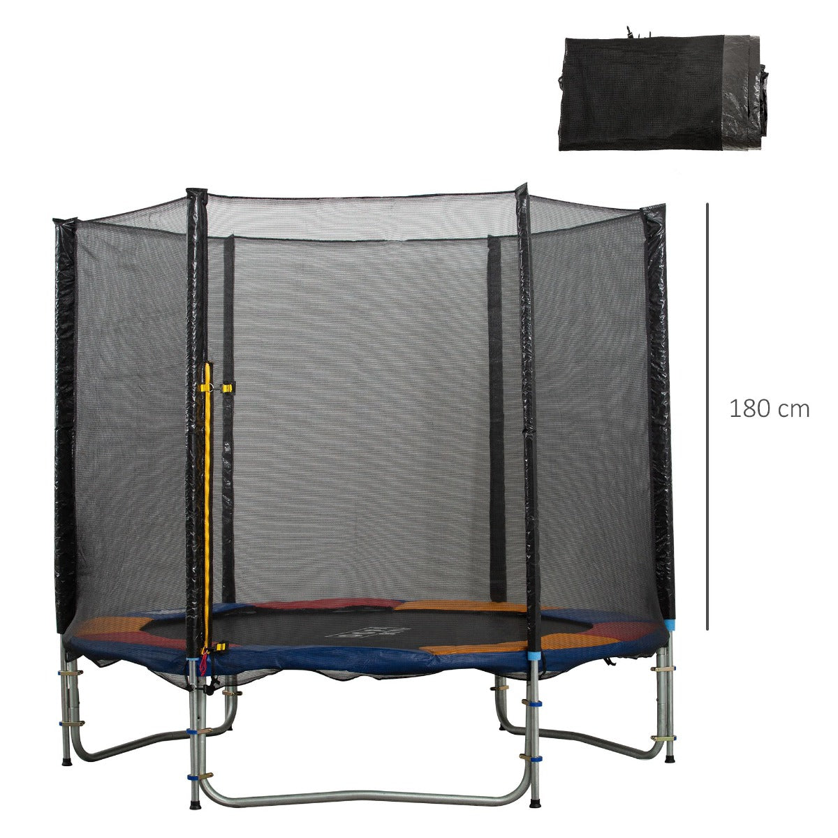 10ft Replacement Safety Trampoline Net with Enclosure
