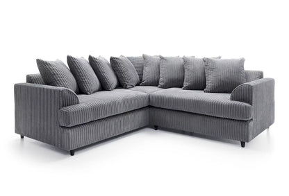 Fergasson Fabric Corner Sofa - Grey