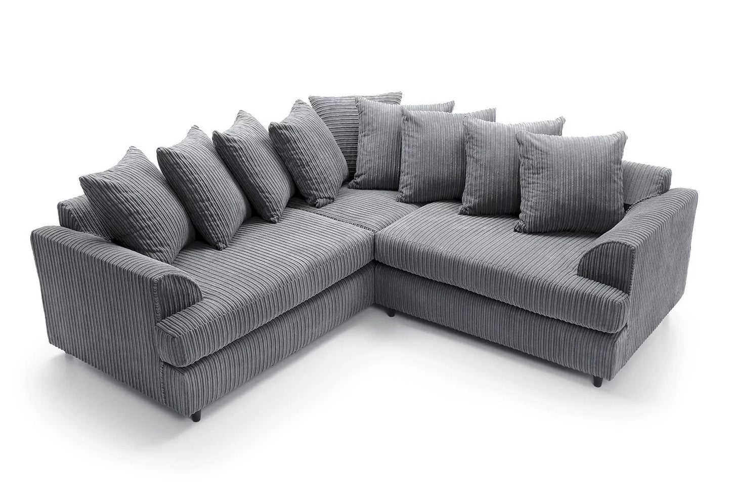 Fergasson Fabric Corner Sofa - Grey